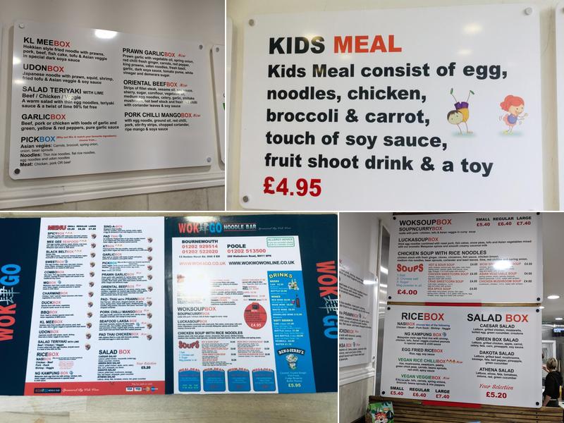 WOK4GO WALLISDOWN Menu