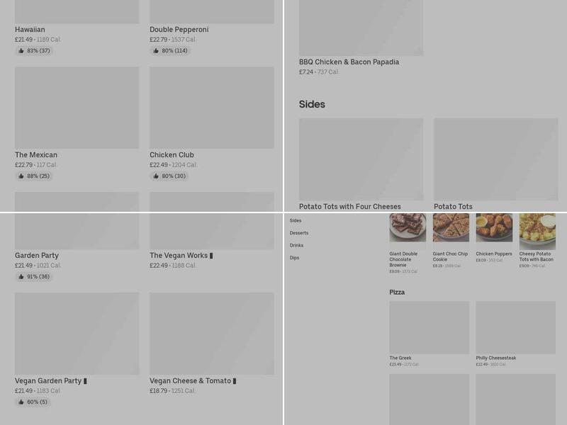 Papa Johns Pizza Menu