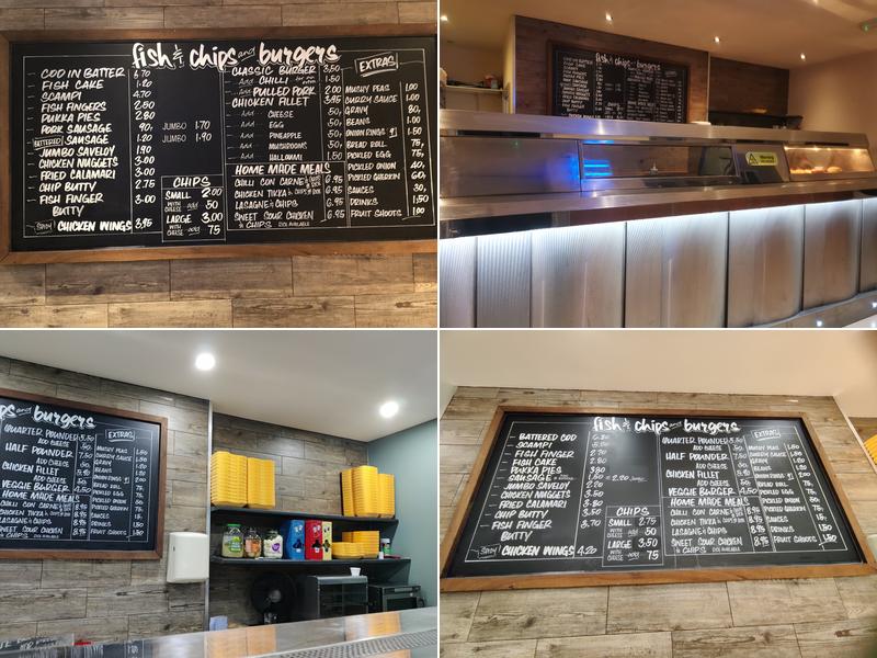 Great British Fish & Chips Menu