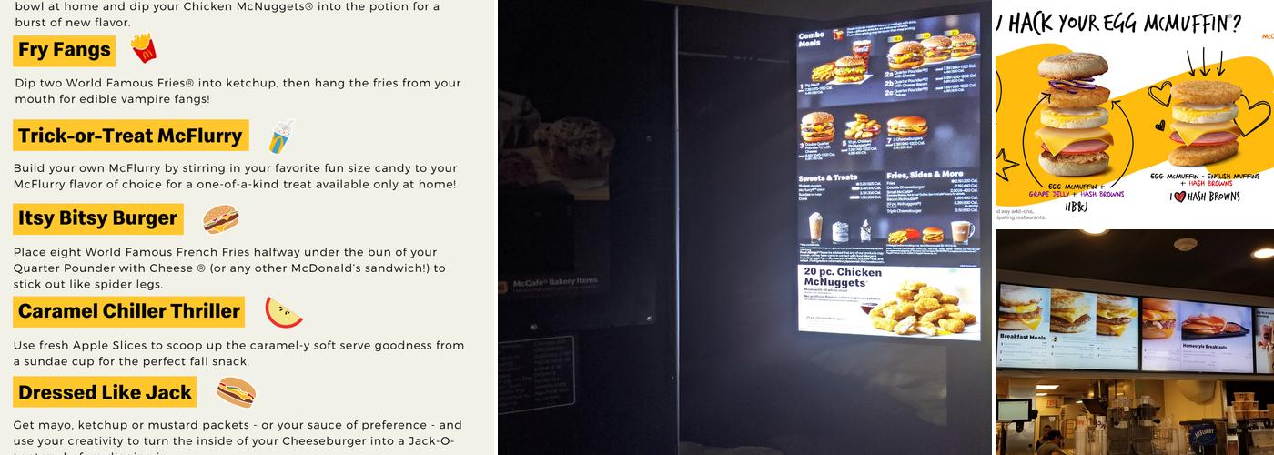 McDonald's Menu