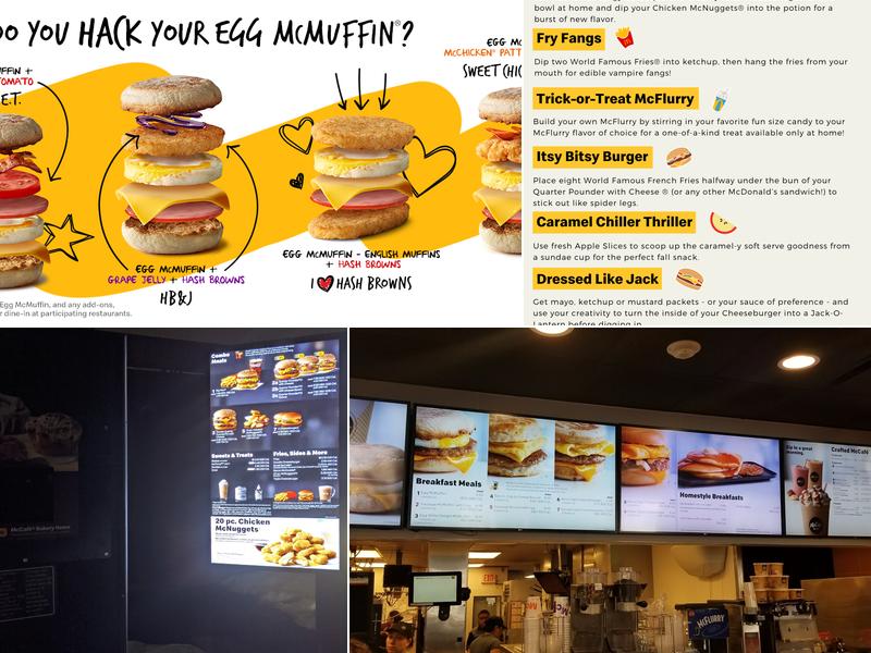 McDonald's Menu