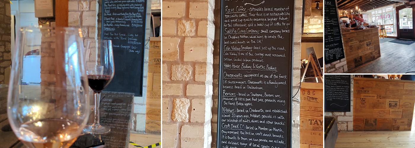 The Curious Wine Cellar Menu