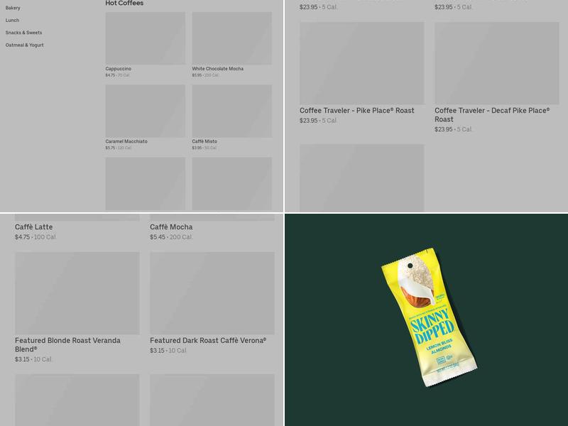 Starbucks Menu