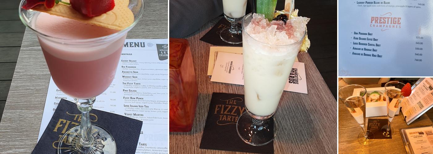 The Fizzy Tarté Menu
