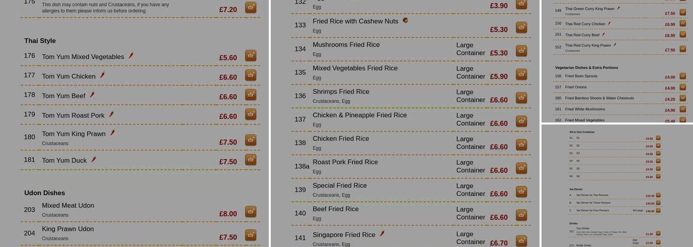 Kams Fish And Chips Menu