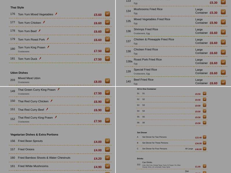 Kams Fish And Chips Menu