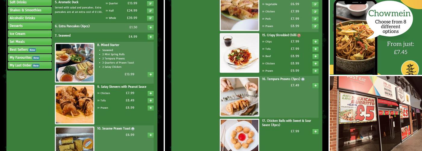 Beijing Noodles (Bracknell) Menu