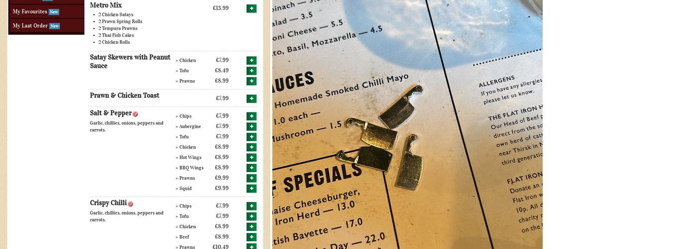 Thai Street Food (Bracknell) Menu