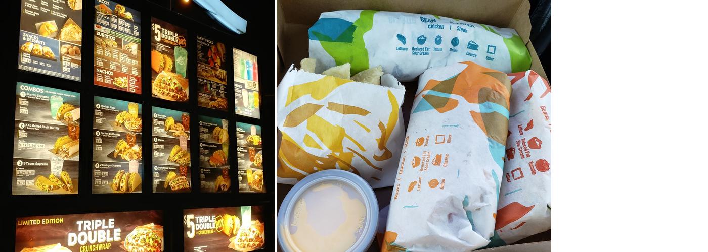 Taco Bell Menu
