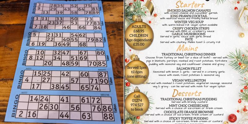 The Duke William Menu