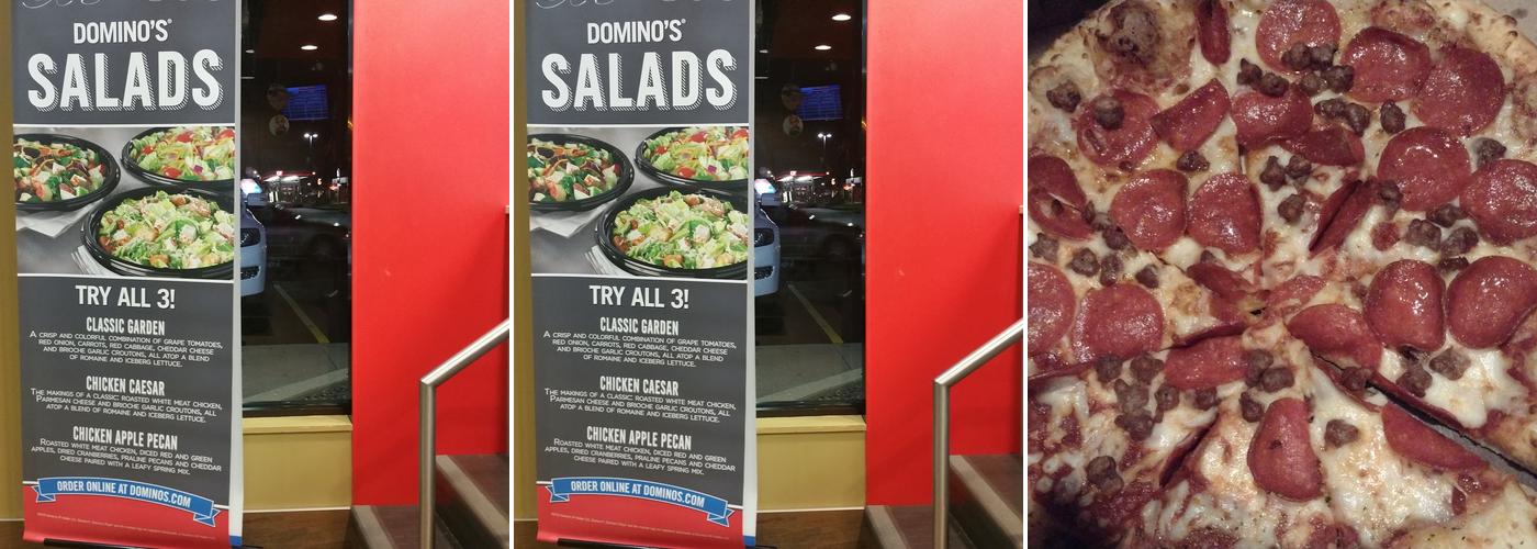 Domino's Pizza Menu
