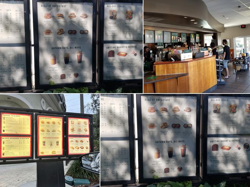 Starbucks Menu