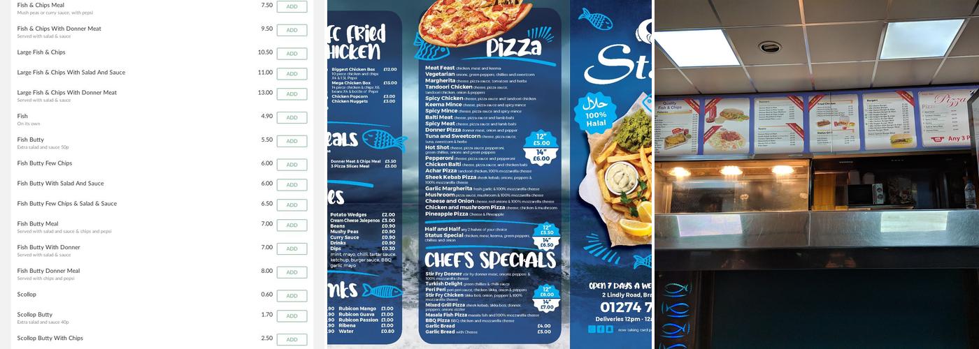 Status Fisheries Menu