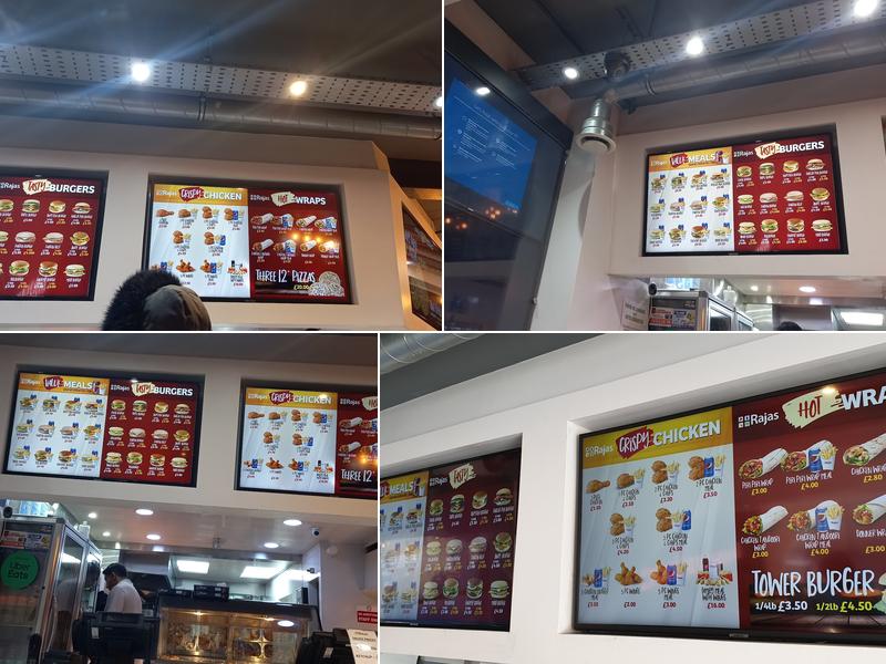 Rajas Great Horton Road Bradford Menu