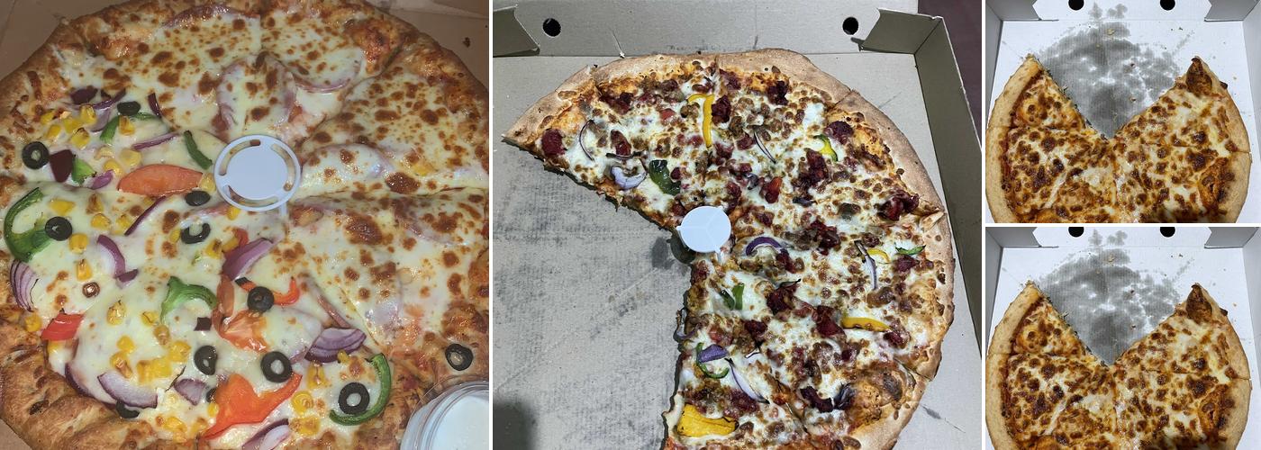 Appetisers sandwich and pizza bar