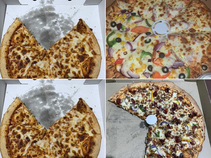 Appetisers sandwich and pizza bar