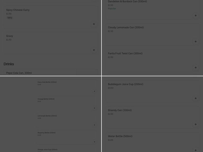 The Village Fish & Chip Shop Menu