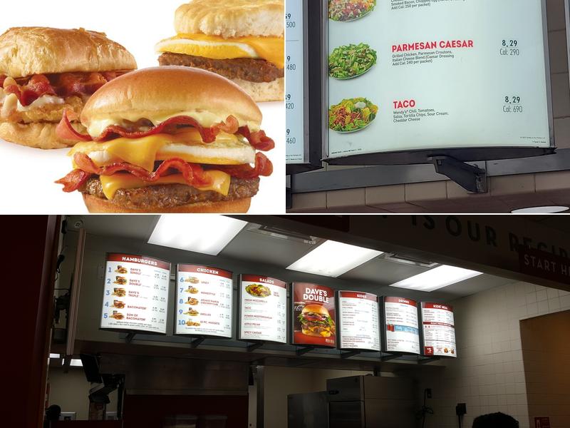 Wendy's Menu