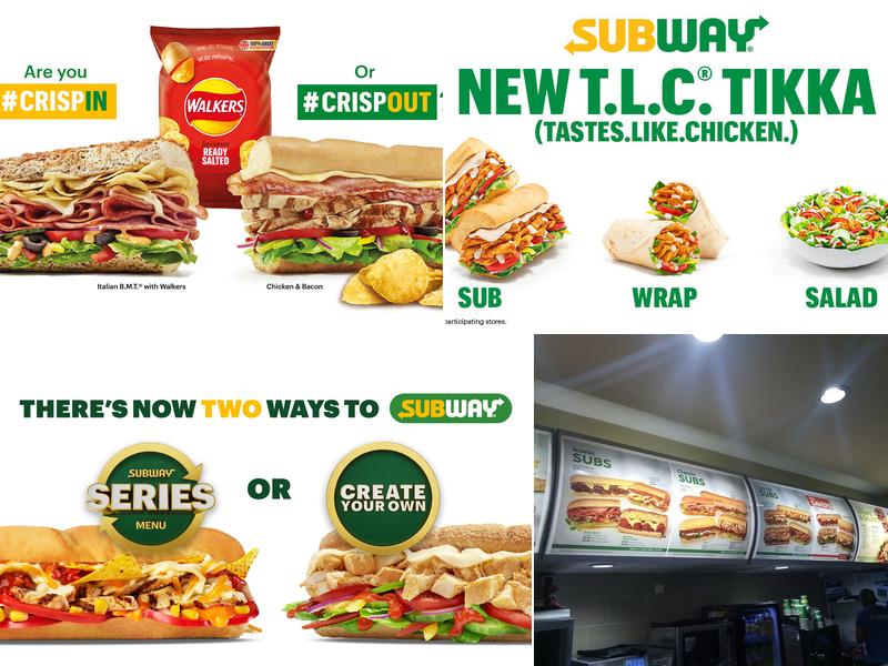 Subway Menu