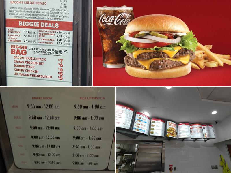Wendy's Menu