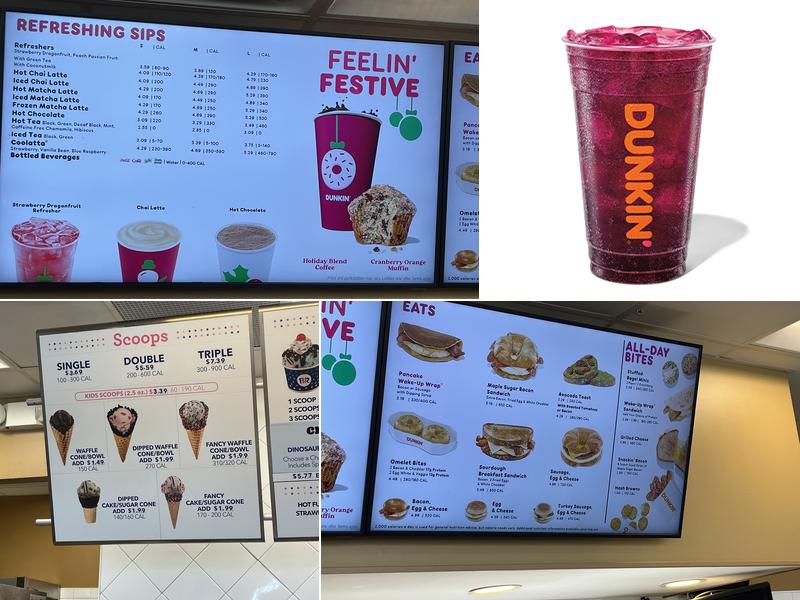 Dunkin' Menu