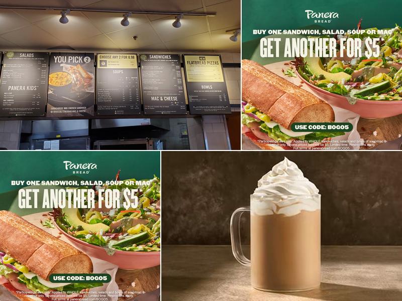 Panera Bread Menu