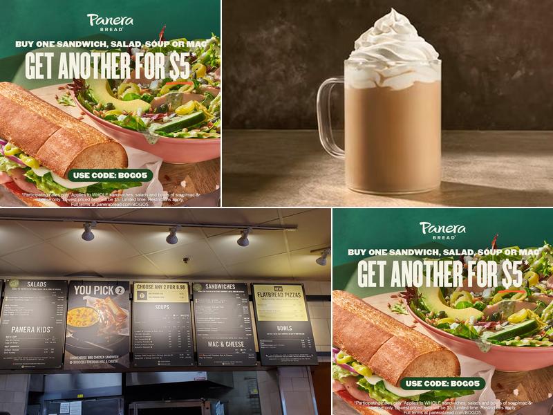 Panera Bread Menu