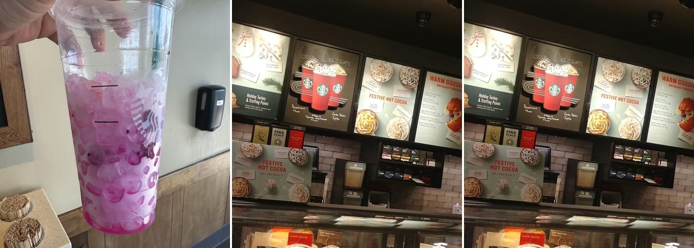 Starbucks Coffee Company Menu