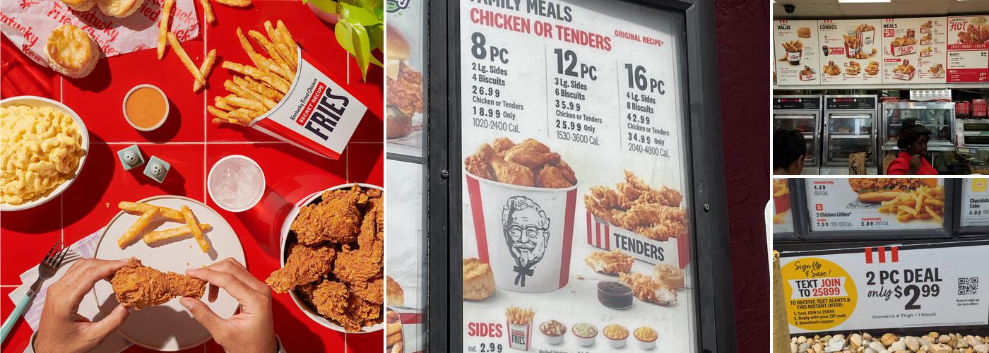 KFC Menu