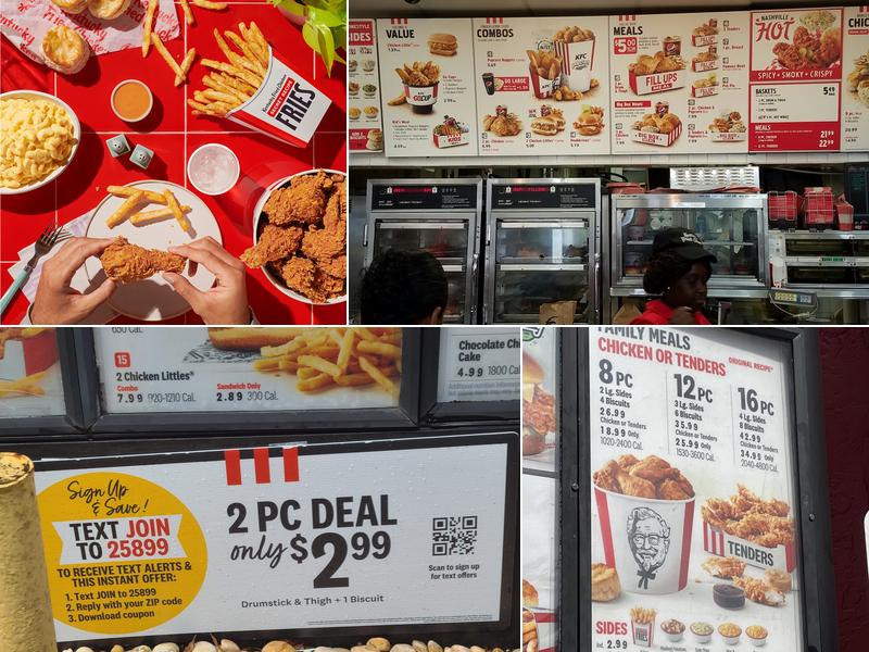KFC Menu
