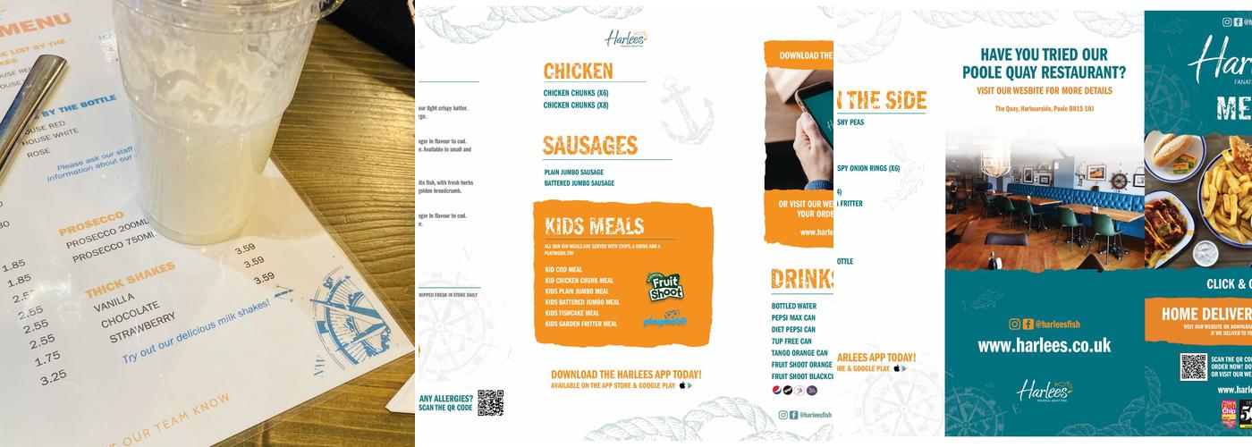 Harlees Bradford-on-Avon Menu