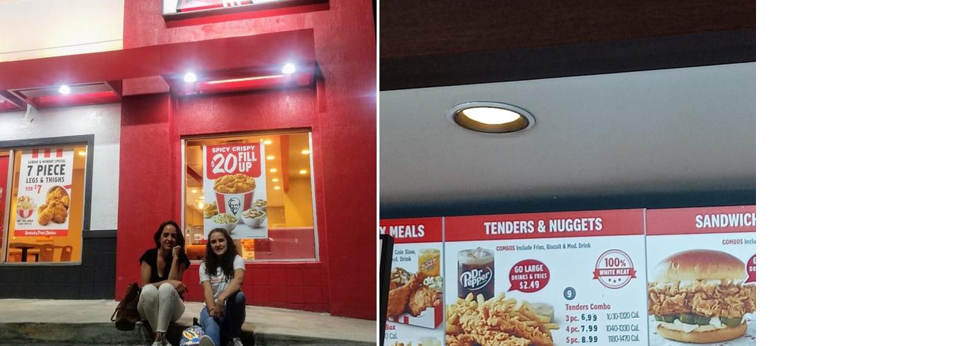 KFC Menu