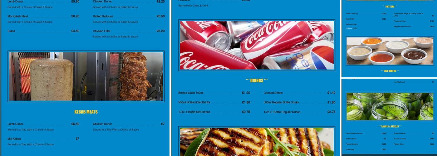 THE FISH INN BRADWELL Menu