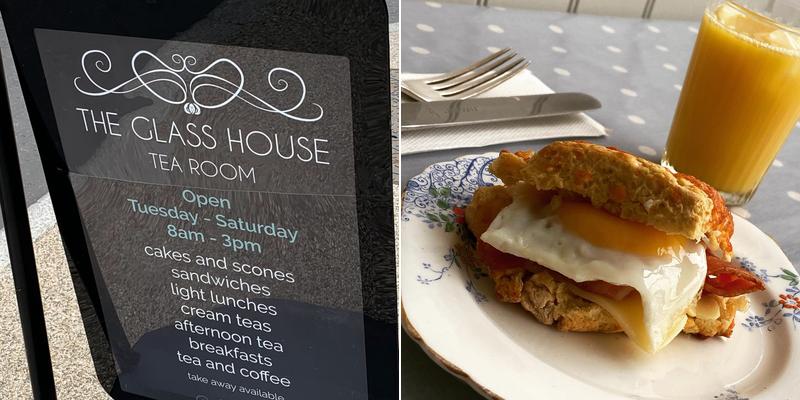 The Glass House Tea Room Menu