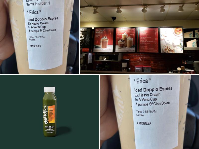 Starbucks Menu