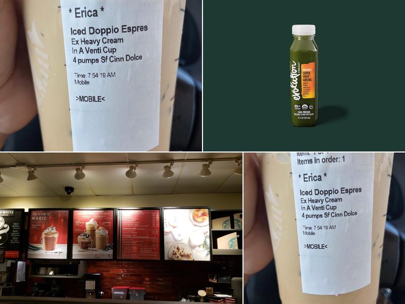 Starbucks Menu