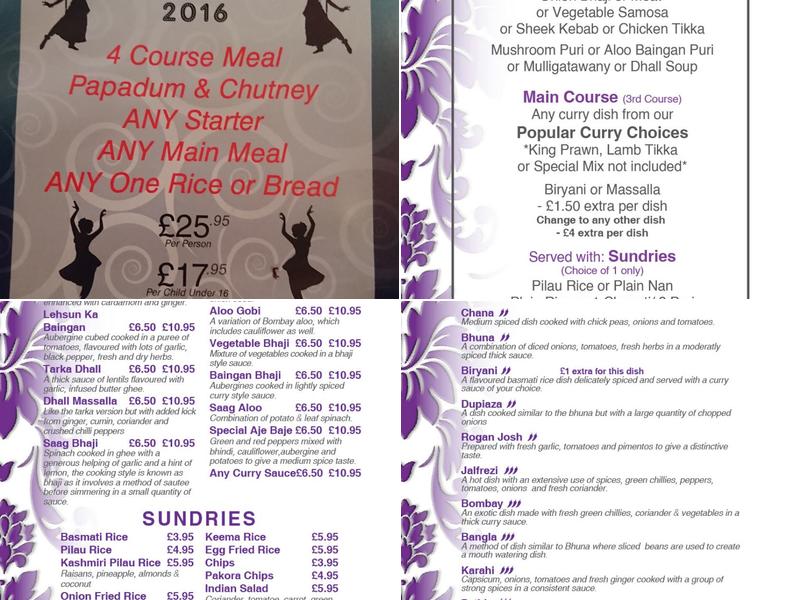 Amans Restaurant & Takeaway Menu