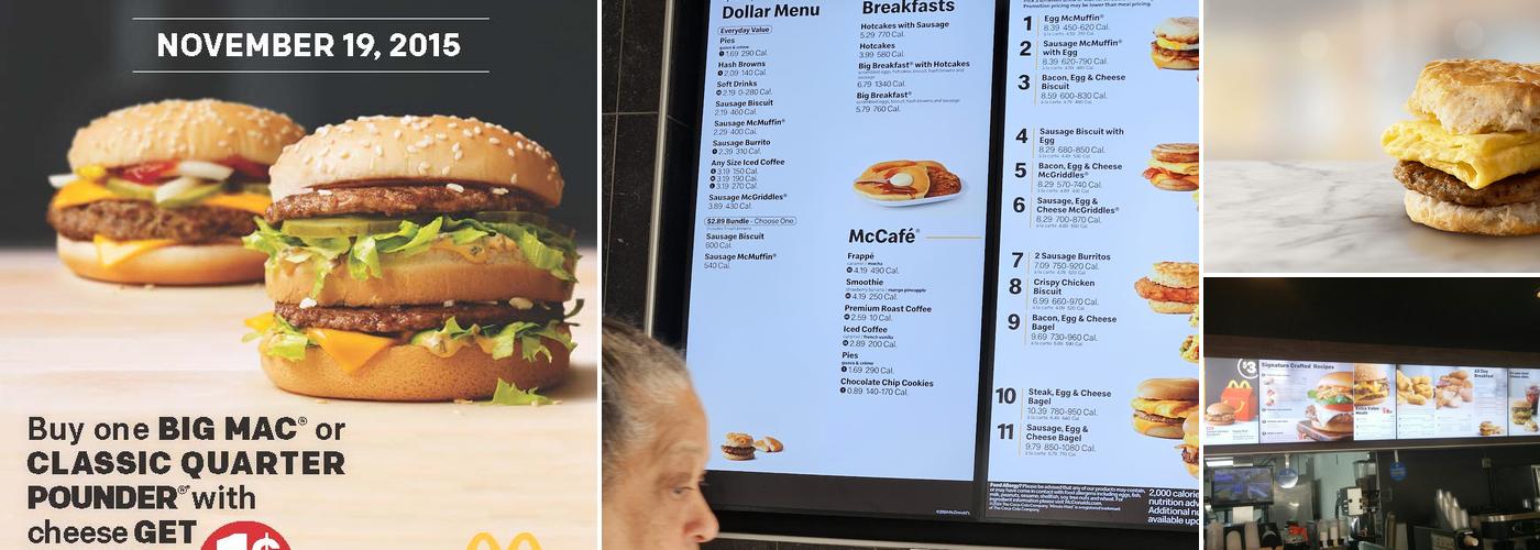 McDonald's Menu
