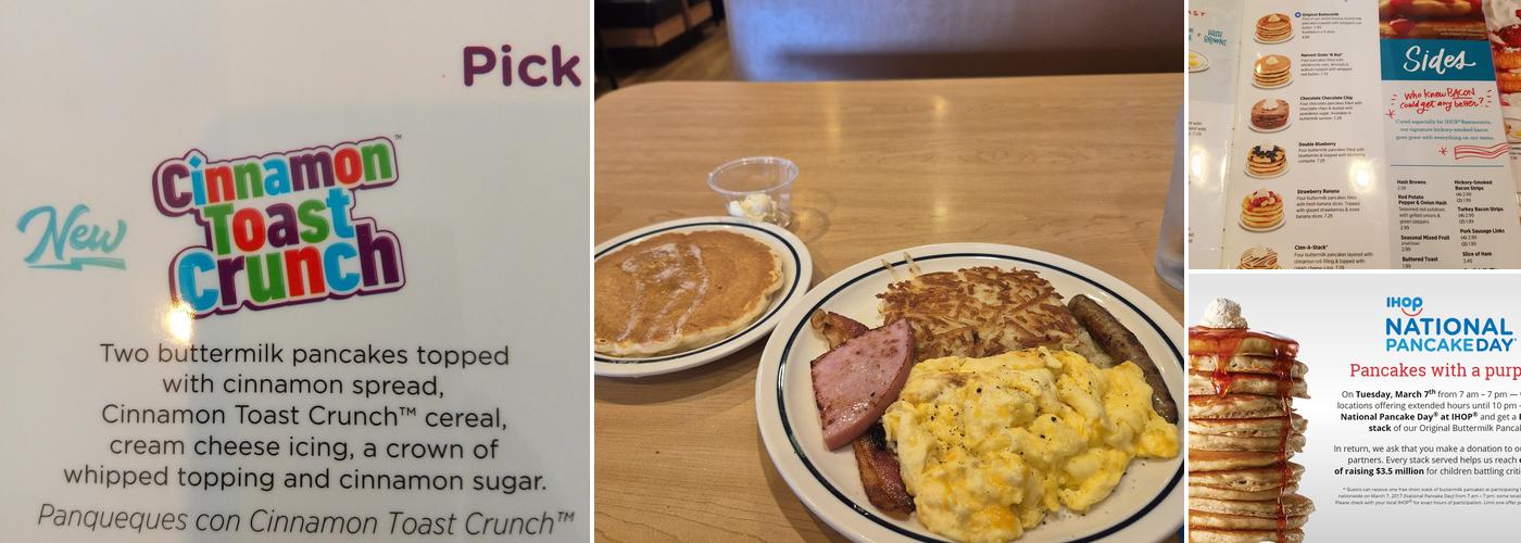 IHOP Menu