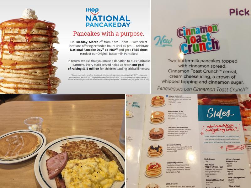 IHOP Menu
