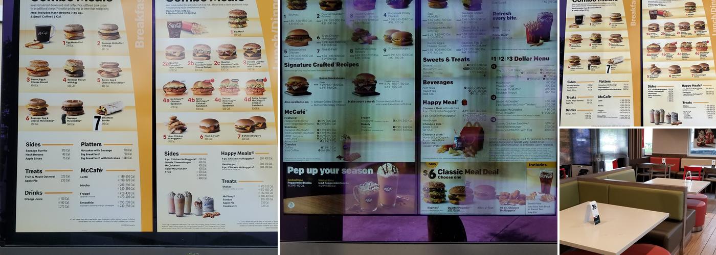 McDonald's Menu