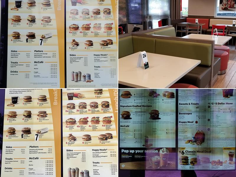 McDonald's Menu