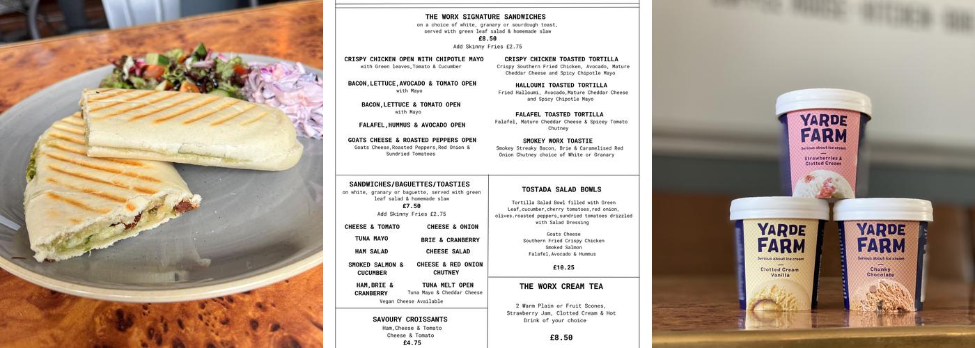The Worx Menu
