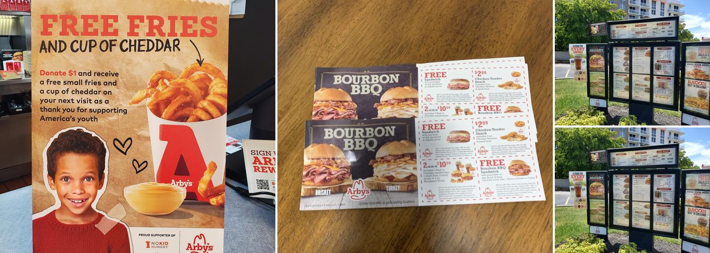 Arby's Menu