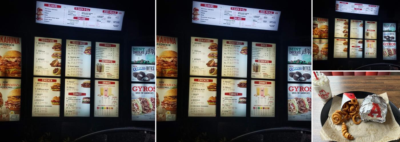 Arby's Menu