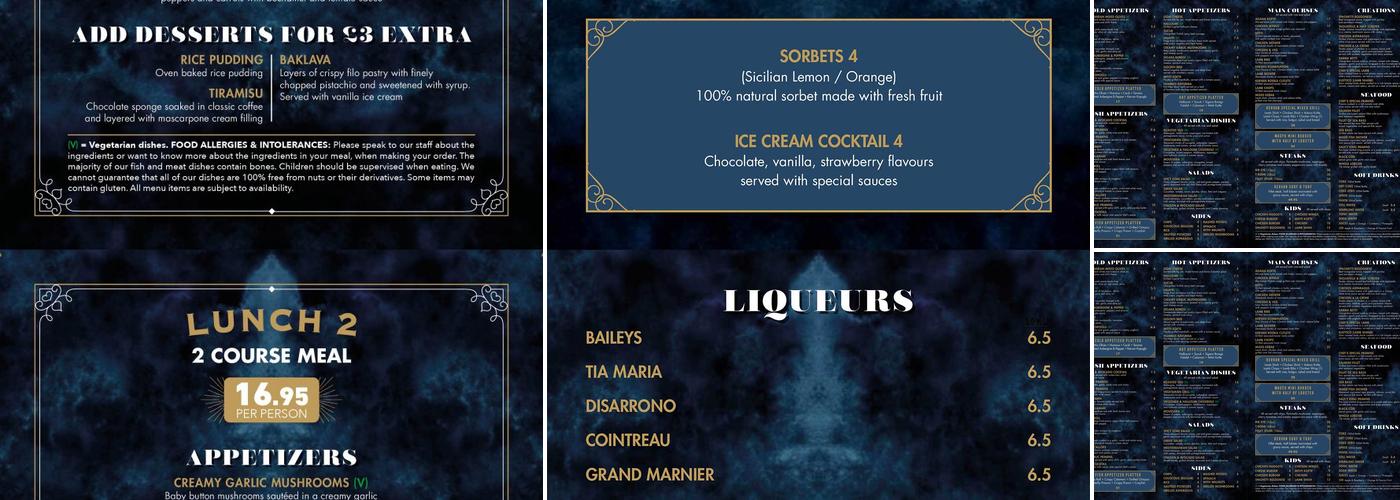 Kervan Kitchen Brentwood Menu