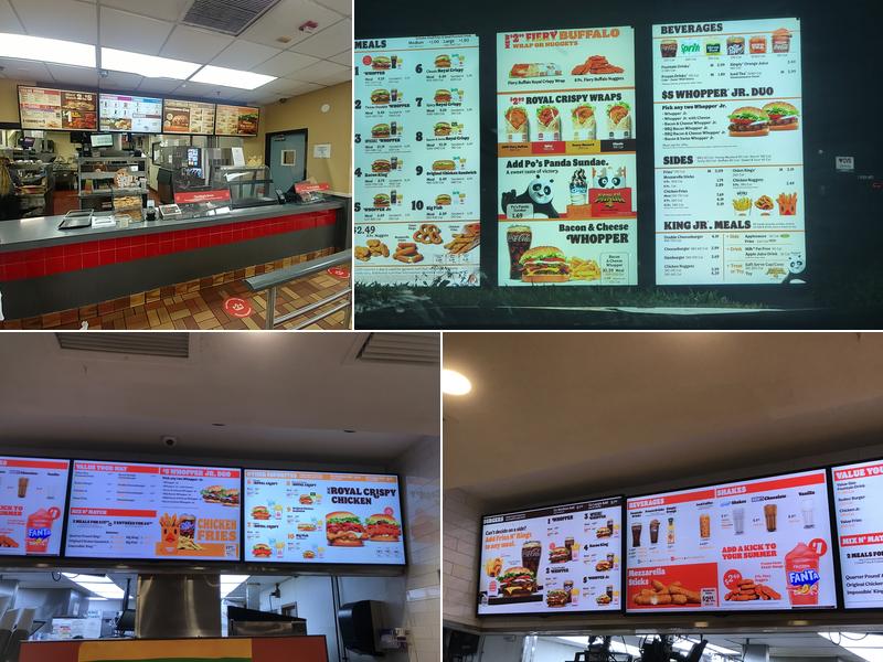 Burger King Menu