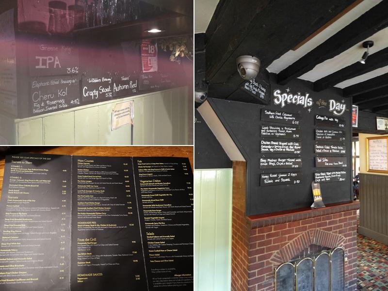 The Hutton Junction Menu