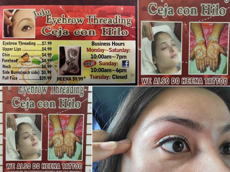 Juju Eyebrow Threading