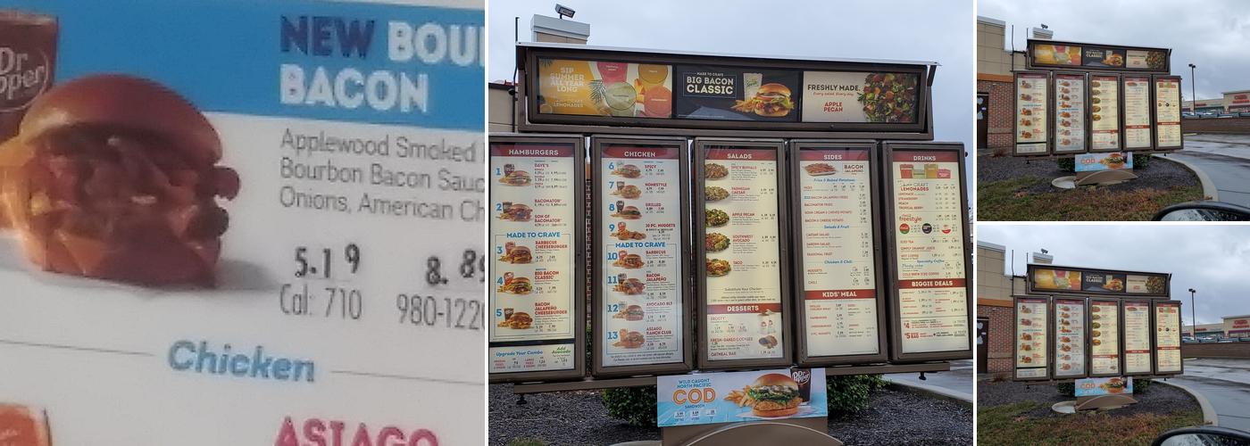 Wendy's Menu